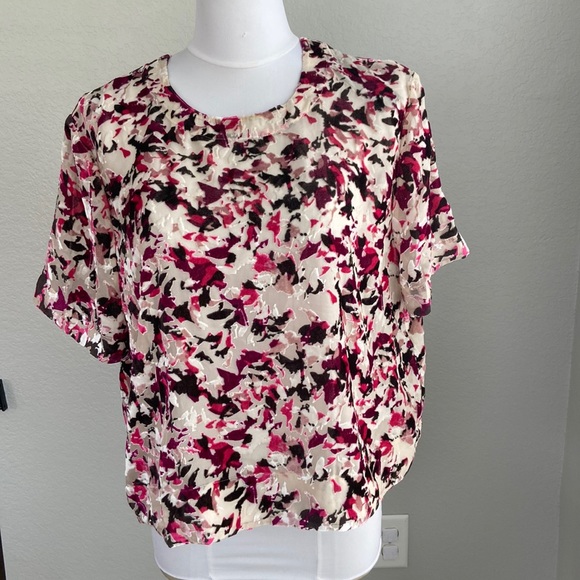 Rag & Bone Gia Cropped Burnout Tee - Picture 6 of 7